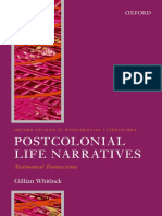 (Oxford Studies in Postcolonial Literatures) Gillian Whitlock-Postcolonial Life Narrative - Testimonial Transactions-Oxford University Press (2015)