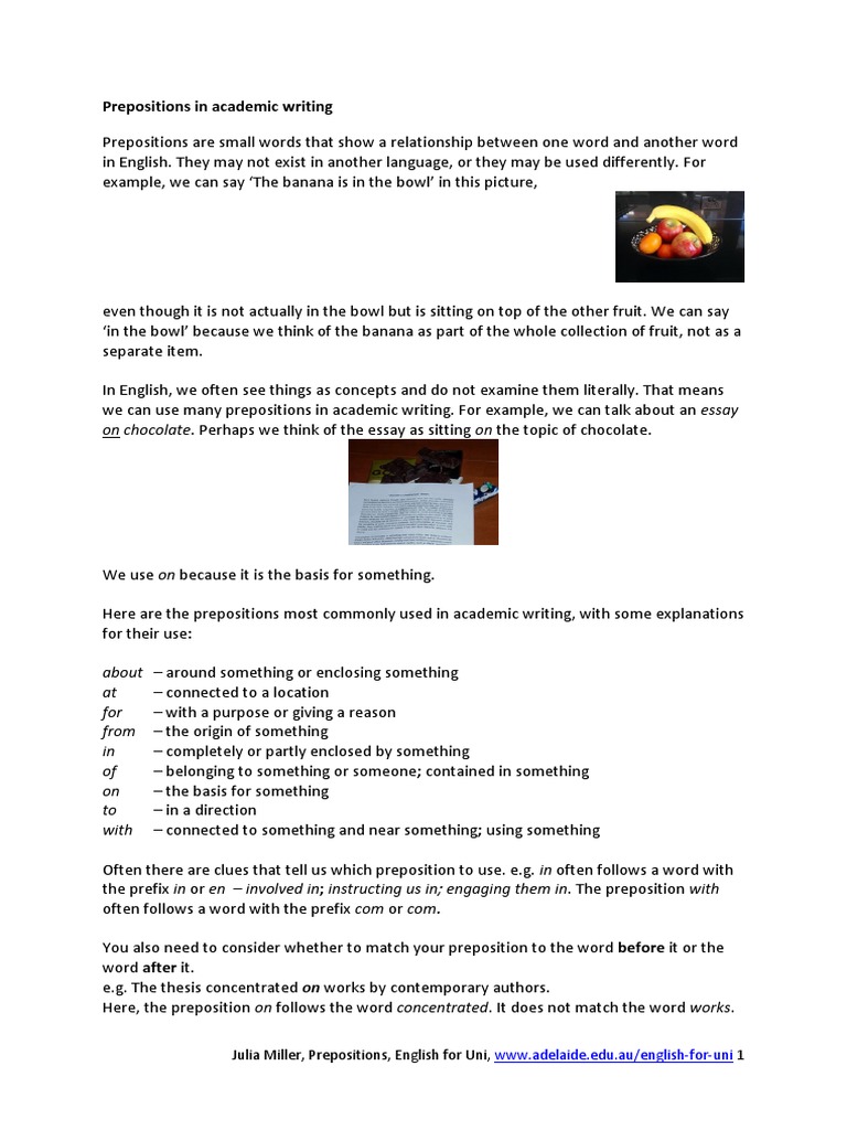 Prepositions Pdf Preposition And Postposition English Language