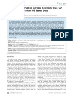 Do Pressures To Publish Increase Scientists Bias PDF