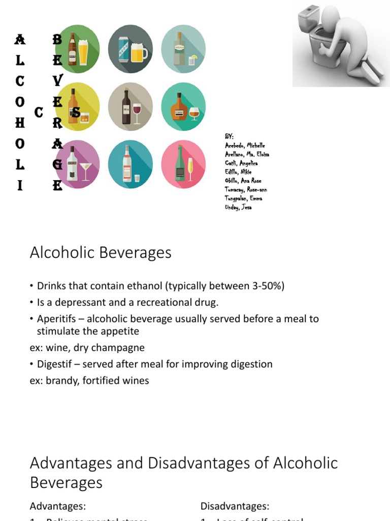 Alcoholic Beverages PDF Whisky Beer
