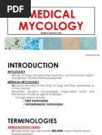 Medical Mycology: Reymel B. Magora, RMT