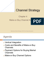 Marketing Channel Strategy: Make-or-Buy Channel Analysis