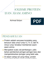 Metabolisme Protein Dan Asam Amino