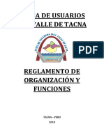 Junta de Usuarios Del Valle de Tacna