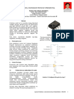 Laporan Praktikum Rangkaian Elektrik Modul 3 Penguat Operasional