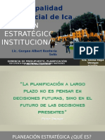 Plan Estrategico Institucional