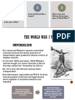 Imperialism and Wwi