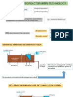 Membrane Bioreactor (MBR) Technology