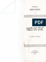 (Foredragsserien Norges Nyreising 2) R. J. Fuglesang - Parti Og Stat (1942, Gunnar Stenersens Forlag) PDF