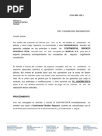 Comunicado