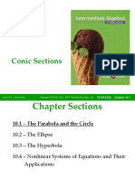 Conic Sections: Chapter 10-1