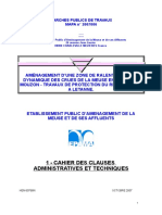 1 - Cahier Des Clauses Administratives Et Techniques