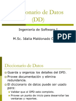 Diccionario de Datos DD