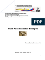 Guía para Elaborar Ensayos Carlos Briceño-2015