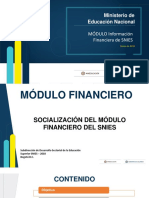 Capacitacion Modulo Financiero 2018