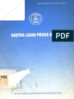 Sastra Lisan Prosa Bugis