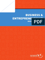Business & Entrepreneurship-Dossier Ressource PDF