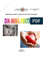 Gradinita Nr. 1 Zalau - Din Inima Pentru Inima - Program Umanitar - 2015