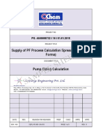 Pump Sizing Calculation PDF