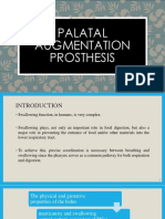 Palatal Augmentation Prosthesis