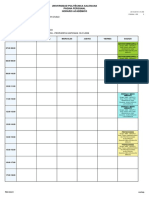 Horario Academico 2019-2020