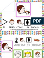 Tarjetas de Comprensión Lectora PDF