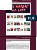 Java, JSP and MySQL Project on Music Review and Rating Portal Screens Screens