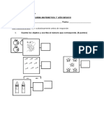 prueba de 1° basico matematica