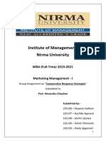 Institute of Management, Nirma University: MBA (Full-Time) 2019-2021