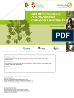 Guía Metodológica de Capacitación para Formadores Ambientales PDF