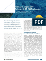 Four Acid Digest and Advanced ICP-MS Technology: Providing Robust Datasets For Use in Lithogeochemical Mapping