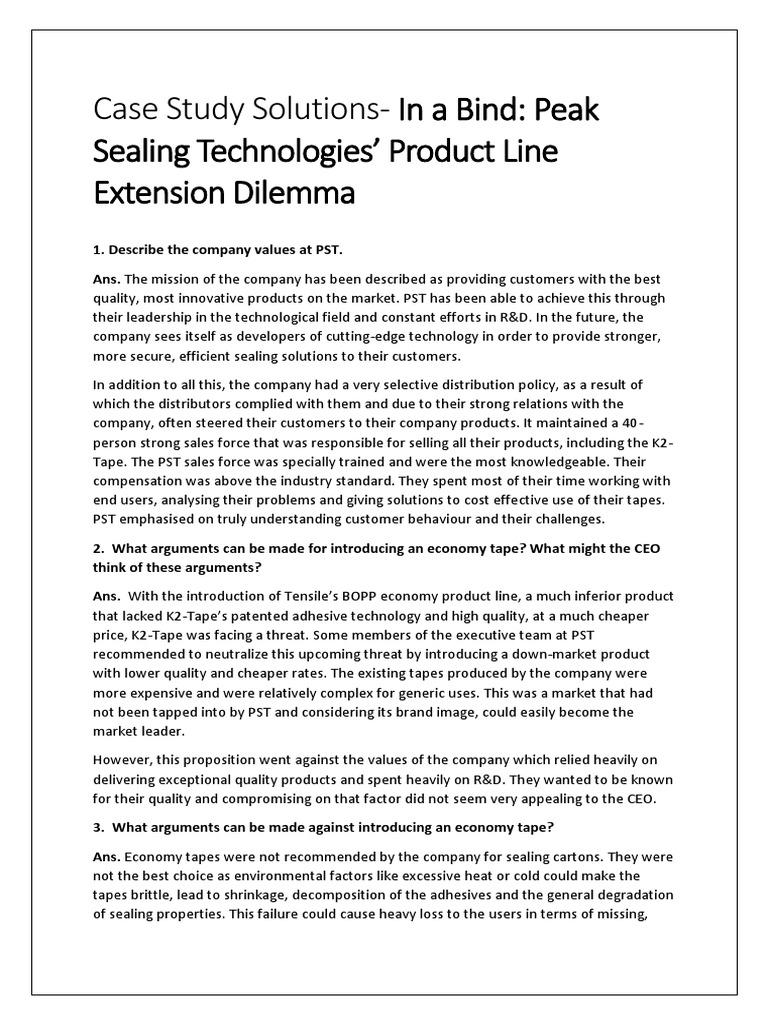 Case Study Solutions Market (Economics) Business