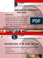 La Independencia de Venezuela