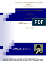 Camilo Boito. Grupo # 5