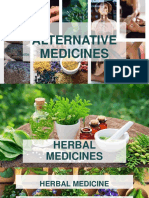 Alternative Medicines