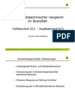 Stuttgart 21 Schlichtung - (6) 2010-11-20 - Hans Heydemann: Sicherheitstechnischer Vergleich Im Brandfall Tiefbahnhof S21 - Kopfbahnhof K21