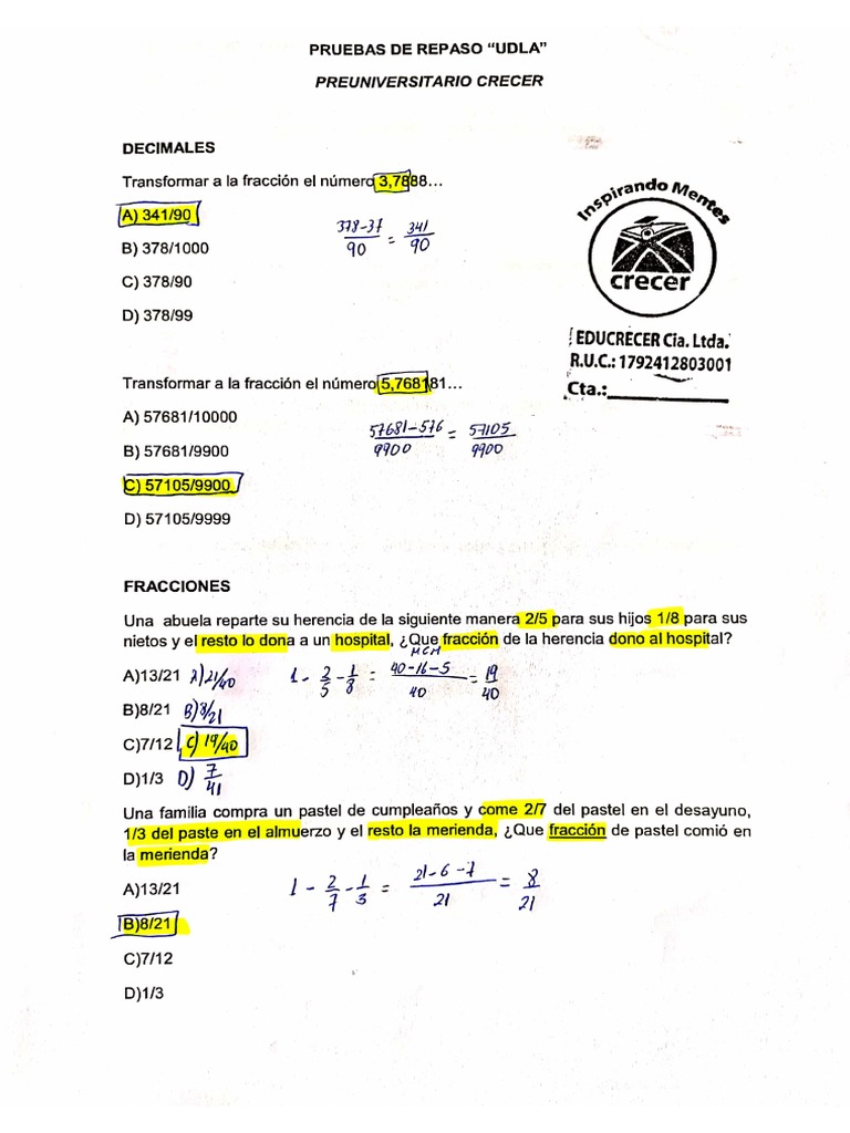 Solución Pruebas Udla | PDF, image size:768x1024
