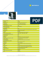 5.7 GHZ SM: Specifications Sheet Motorola Canopy