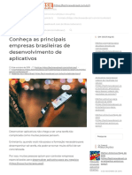 Conheça as Principais Empresas Brasileiras de Desenvolvimento de Aplicativos