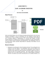 Assignment 2 Diphasic Anaerobic Digestor: BY DITI SHAH (2013H129009H)