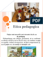 etica pedagogica introducere