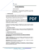 Ayuda de Memoria Obra Lomera Samanco 2017