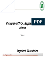 TEMA 4 - CA CA -Regulador de Alterna y Cicloconvertidores 