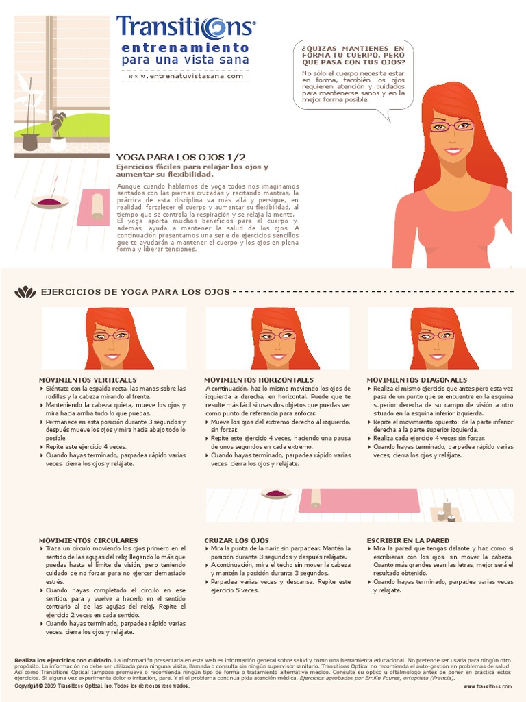 Yoga Pa Los Ojos | PDF | Yoga | Ojo humano