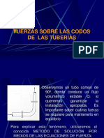 Fuerzas en Codos de Tuberías