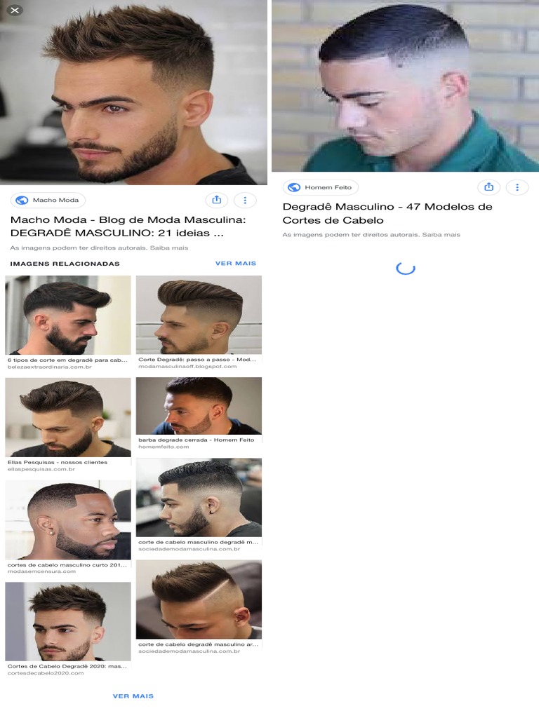 Guia definitivo de cortes de cabelo masculino