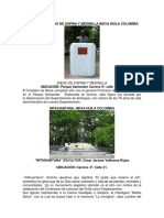 2.2 Trabajo de Los Monumentos Investigados en Neiva