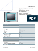 Product Data Sheet 6AV6642-8BA10-0AA0: General Information