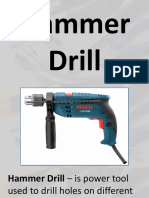 Drill and Angle Grinder