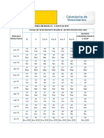 Calendario de Pagos Sunat